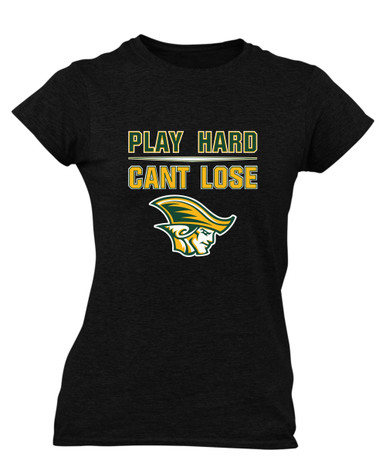 Independence Patriots Play Hard, Can't Lose Women's SS T-Shirt