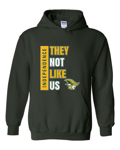 Independence Patriots They Not Like Us #1 Men's Hoodie