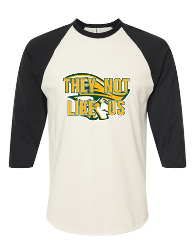 Independence Patriots They Not Like Us #2 Men's Baseball T-Shirt