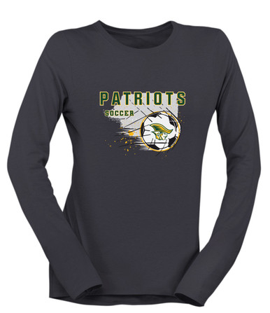 Independence Patriots Soccer #2 Women's Premium LS T-Shirt