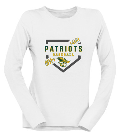 Independence Patriots Baseball #2 Women's LS T-Shirt