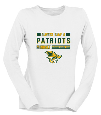 Independence Patriots Mindset Women's Premium LS T-Shirt