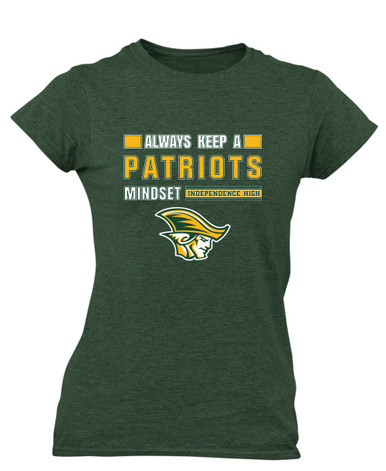 Independence Patriots Mindset Women's Premium SS T-Shirt