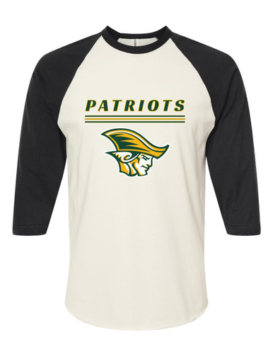 Independence Patriots Mascot #8 Men's Baseball T-Shirt