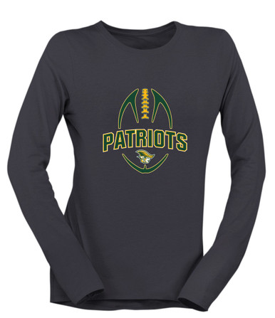 Independence Patriots Football #5 Women's Premium LS T-Shirt