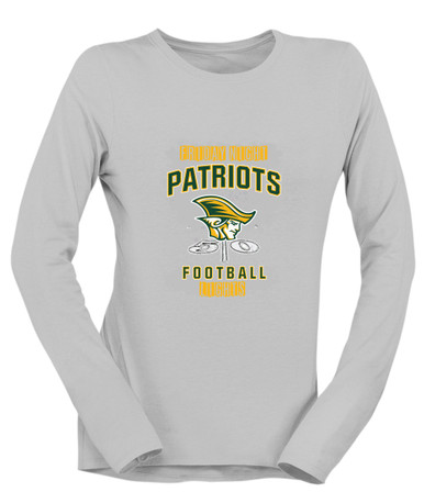 Independence Patriots Football #6 Women's LS T-Shirt