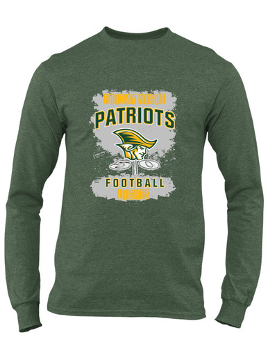 Independence Patriots Football #6 Men's LS T-Shirt