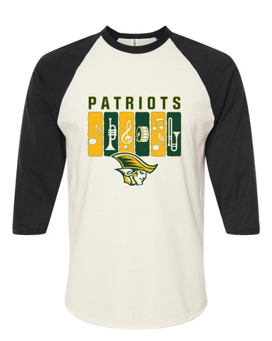 Independence Patriots Band # 2 Men's Baseball T-Shirt
