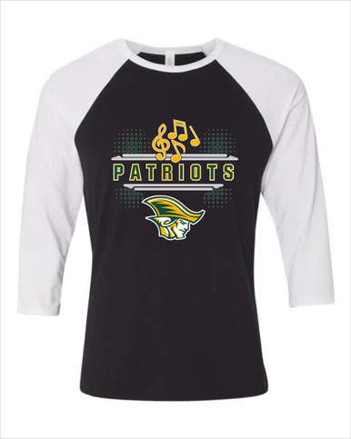 Independence Patriots Band # 3 Women's Baseball T-Shirt