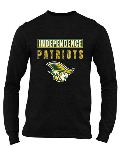 Independence Patriots Mascot #9 Men's LS T-Shirt