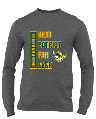 Independence Patriots Best Patriot Fan Men's LS T-Shirt