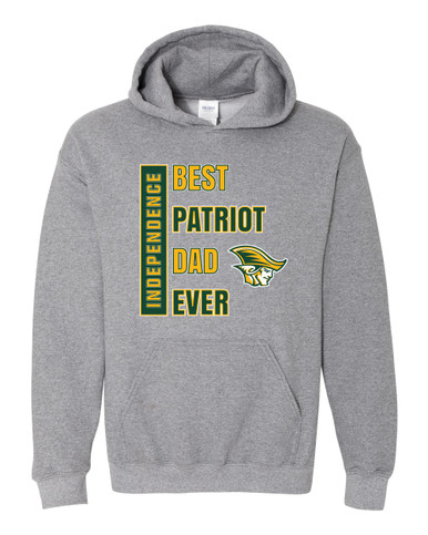 Independence Patriots Best Patriot Dad Men's Hoodie