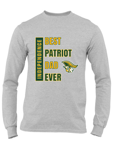 Independence Patriots Best Patriot Dad Men's LS T-Shirt