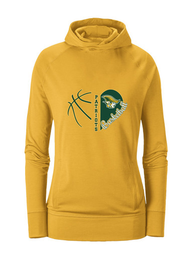 Independence Patriots Heart Basketball Women's Hoodie
