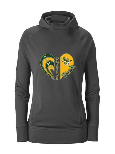 Independence Patriots Heart Track Women's Hoodie