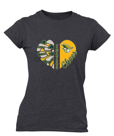 Independence Patriots Heart Cheer Women's SS T-Shirt