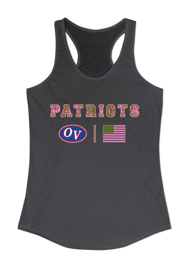 Owen Valley Patriots Pink Camo Flag Women's Tank Top