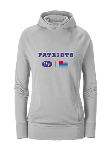 Owen Valley Patriots Team Colors Flag Women's Hoodie