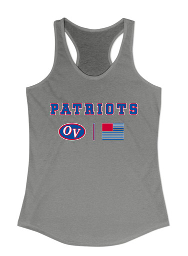 Owen Valley Patriots Team Colors Flag Women's Tank Top