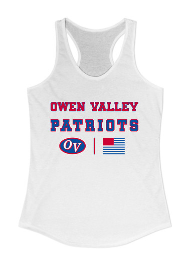 Owen Valley Patriots Spirit Flag Women's Tank Top