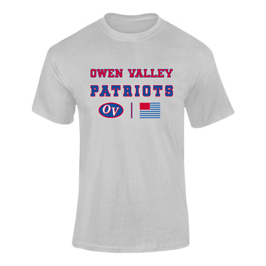 Owen Valley Patriots Spirit Flag Men's SS T-Shirt
