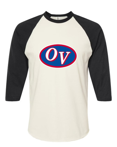 Owen Valley Patriots Mascot #1 Men's Baseball T-Shirt