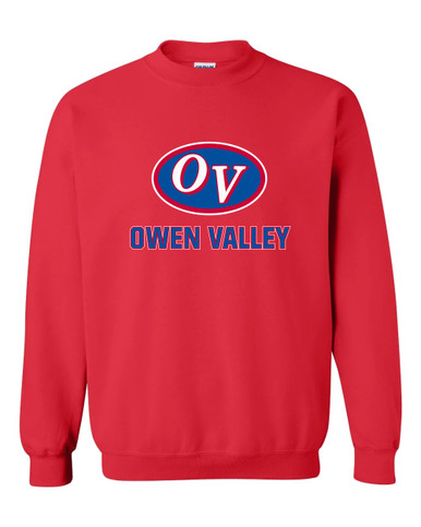 Owen Valley Patriots Mascot #2 Men's Sweatshirt