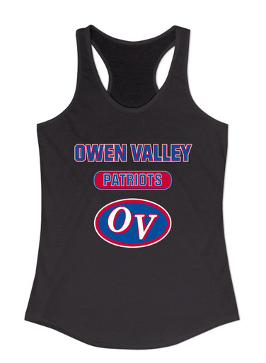 Owen Valley Patriots Mascot #3 Women's Tank Top