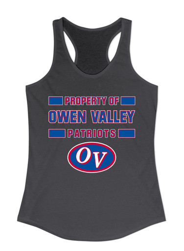 Owen Valley Patriots Property Of Women's Tank Top