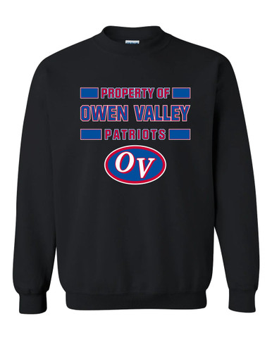 Owen Valley Patriots Property Of Men's Sweatshirt