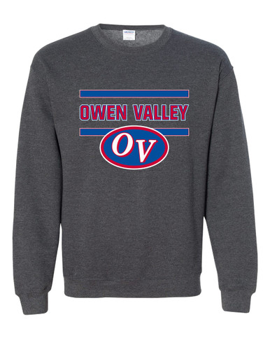 Owen Valley Patriots Mascot #4 Men's Sweatshirt