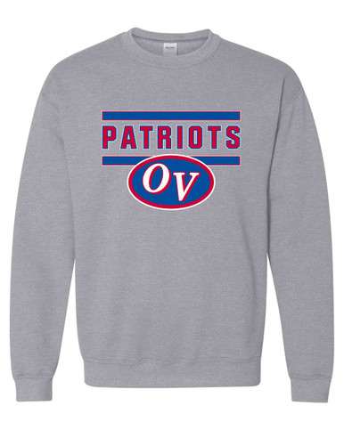 Owen Valley Patriots Mascot #5 Men's Sweatshirt