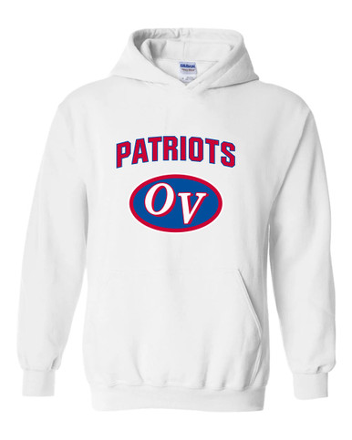 Owen Valley Patriots Mascot #6 Men's Hoodie