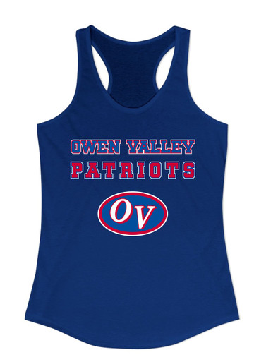 Owen Valley Patriots Spirit Women's Tank Top