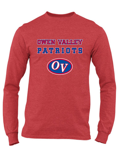 Owen Valley Patriots Spirit Men's Premium LS T-Shirt