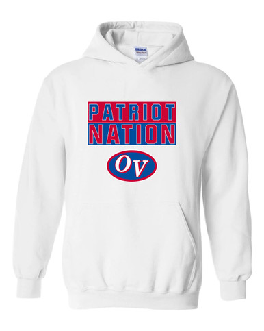 Owen Valley Patriots Nation #1 Men's Hoodie