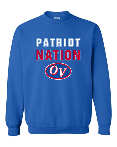 Owen Valley Patriots Nation #2 Men's Sweatshirt