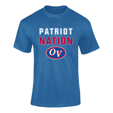 Owen Valley Patriots Nation #2 Men's SS T-Shirt