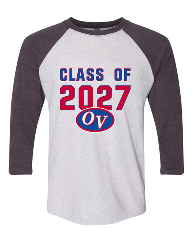 Owen Valley Patriots Class of 2027 Men's Baseball T-Shirt