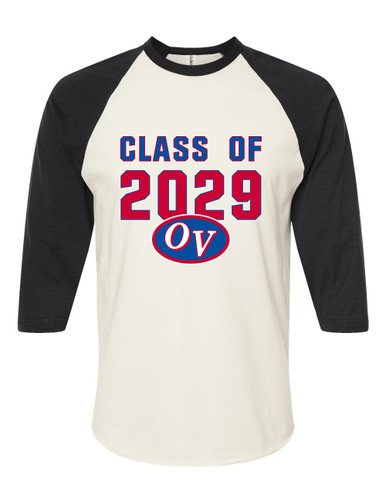 Owen Valley Patriots Class of 2029 Men's Baseball T-Shirt