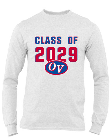 Owen Valley Patriots Class of 2029 Men's LS T-Shirt