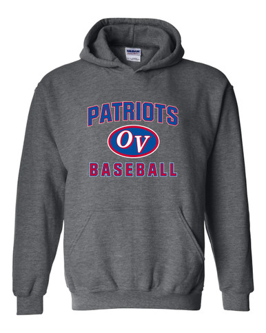 Owen Valley Patriots Baseball #1 Men's Hoodie