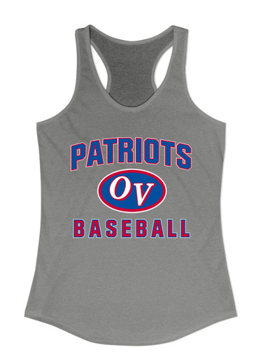 Owen Valley Patriots Baseball #1 Women's Tank Top