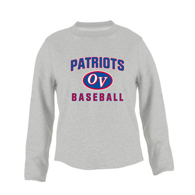 Owen Valley Patriots Baseball #1 Women's Sweatshirt