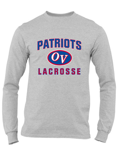Owen Valley Patriots Lacrosse Men's LS T-Shirt