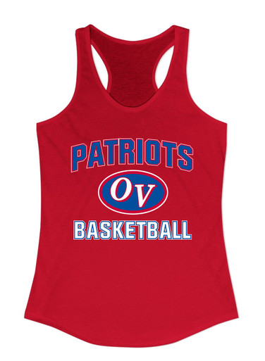 Owen Valley Patriots Basketball #1 Women's Tank Top