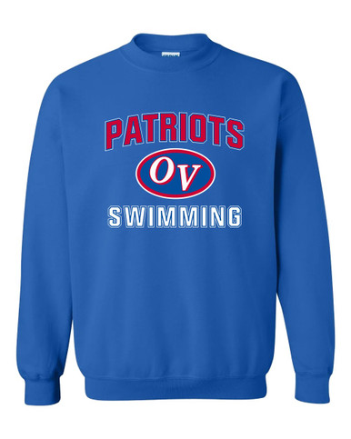 Owen Valley Patriots Swimming Men's Sweatshirt