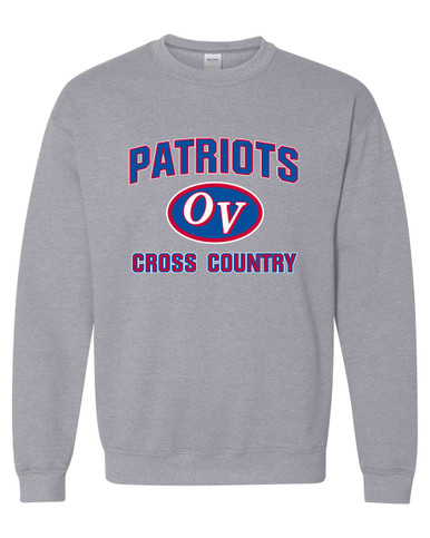 Owen Valley Patriots Cross Country Men's Sweatshirt