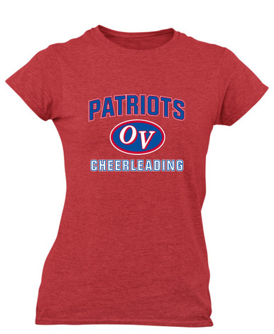 Owen Valley Patriots Cheerleading Women's SS T-Shirt