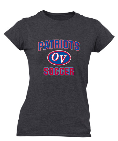 Owen Valley Patriots Soccer #1 Women's SS T-Shirt